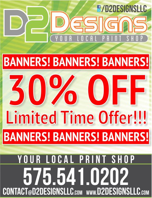D2 Monthly Special Ads - Banners 30Off(Web)